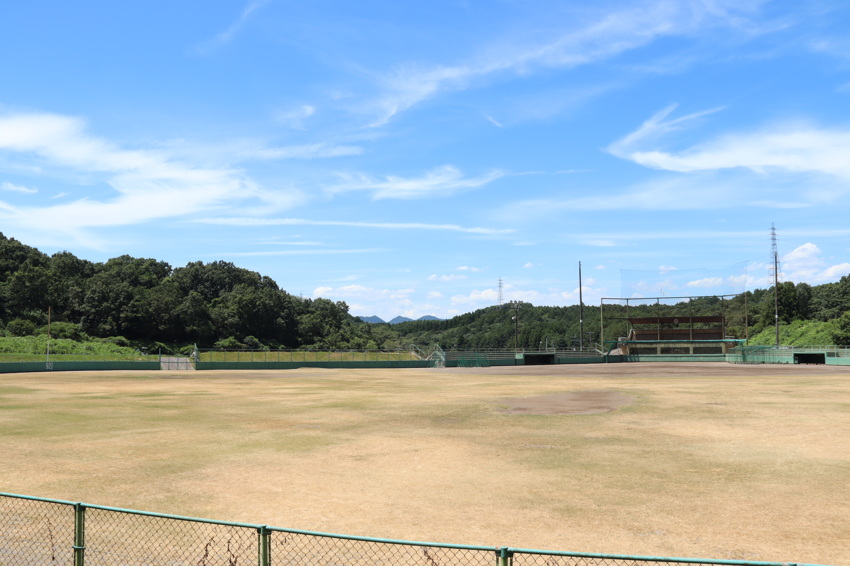平野球場の写真