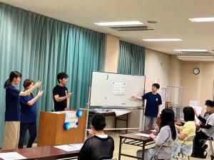 大人向け手話講座の様子