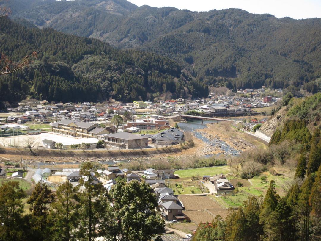 大山町の景色